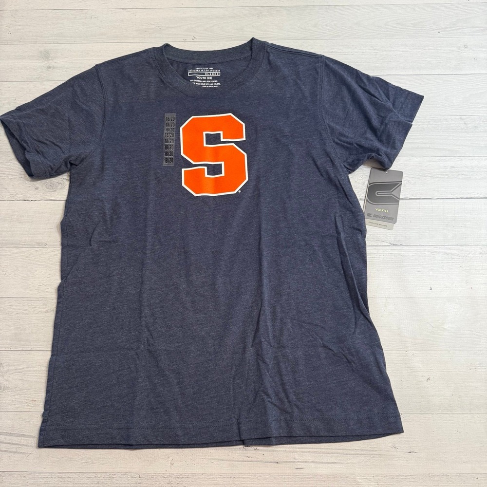 Syracuse Orange Colosseum T-Shirt navy youth XL 18/20 NEW